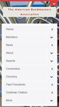 Mobile Screenshot of americanbandmasters.org